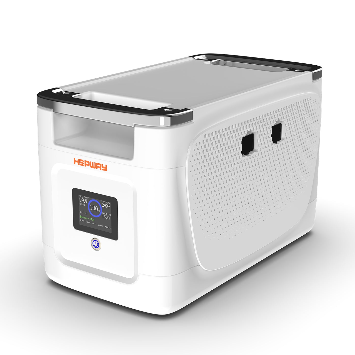 HEPWAY Alpha2000X Portable Power Station Smart Extra Battery, 2048Wh LiFePO4 Battery, Suitable for Master Model Alpha 2000