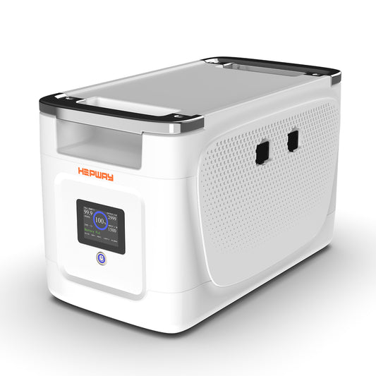 HEPWAY Alpha2000X Portable Power Station Smart Extra Battery, 2048Wh LiFePO4 Battery, Suitable for Master Model Alpha 2000