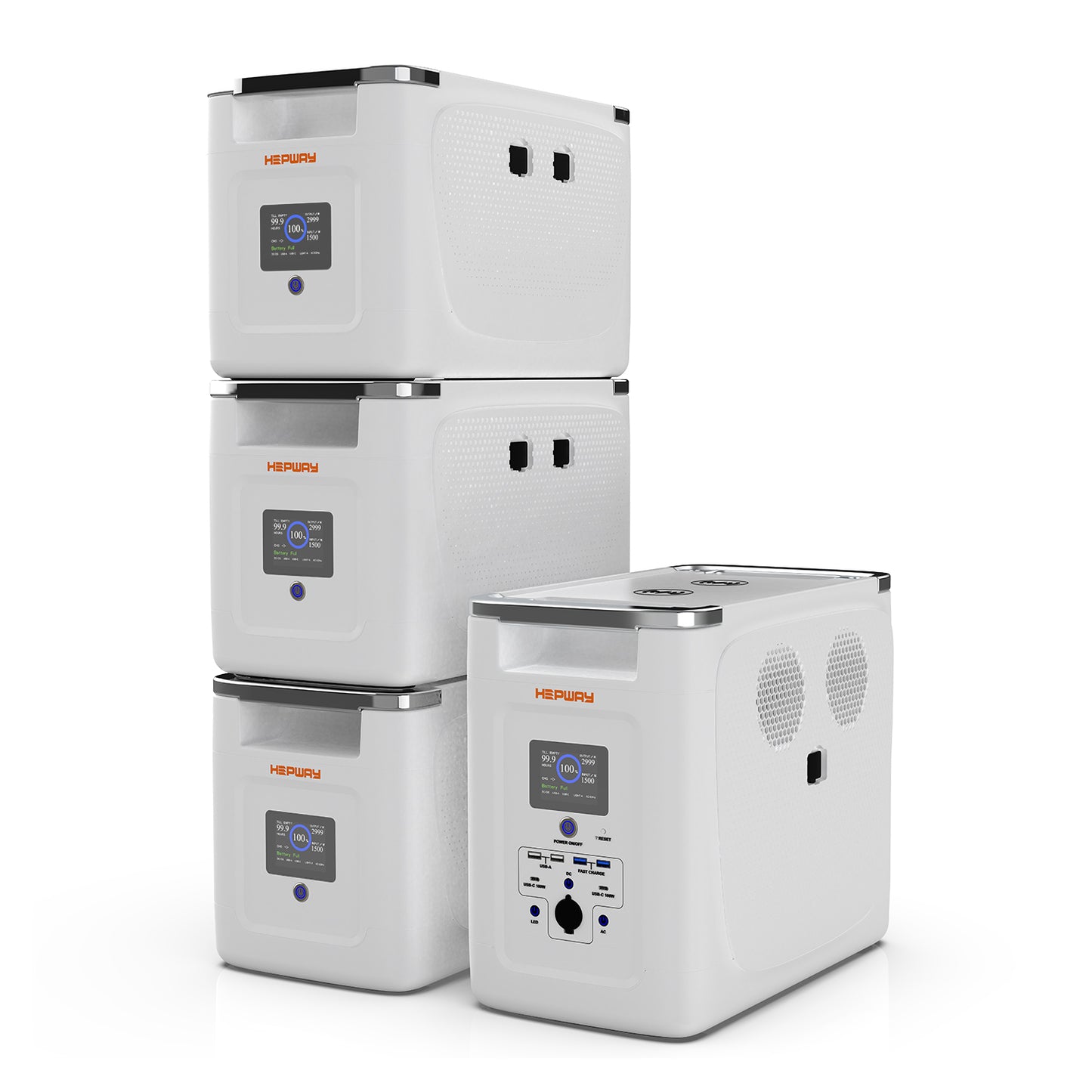 Centrale électrique portable HEPWAY Alpha2000 2000W (extension de support)
