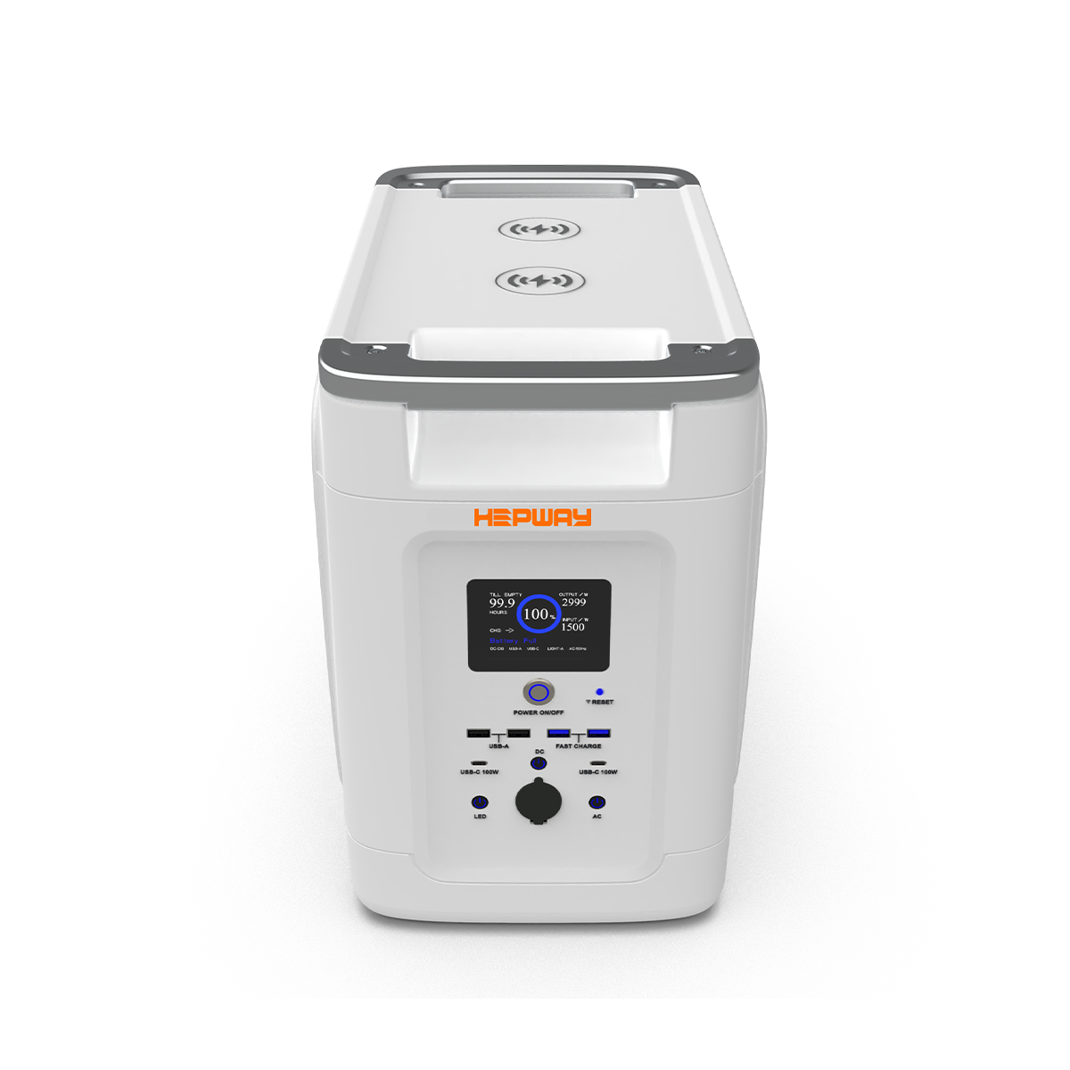 HEPWAY Alpha2000 2000W tragbares Kraftwerk (Unterstützung für Erweiterung)