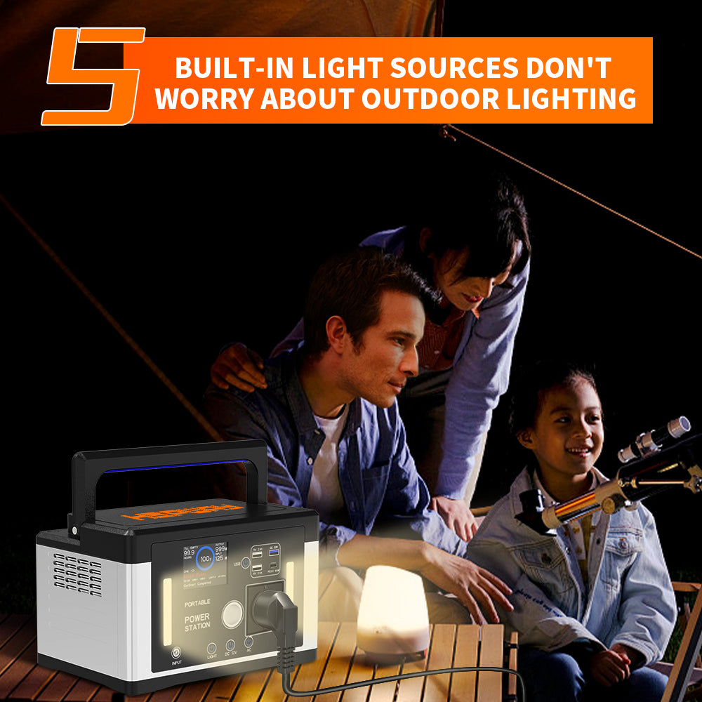 HEPWAY Euler P700 Portable Power Station, 700W 577Wh Solar Generator(EU Standard)