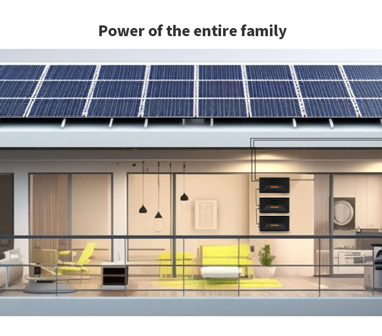 HEPWAY Balcony Solar Storage System w/ SF100D-E & SF100X Batteries