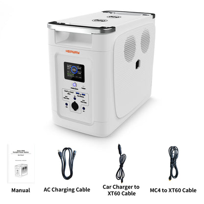Centrale électrique portable HEPWAY Alpha2000 2000W (extension de support)