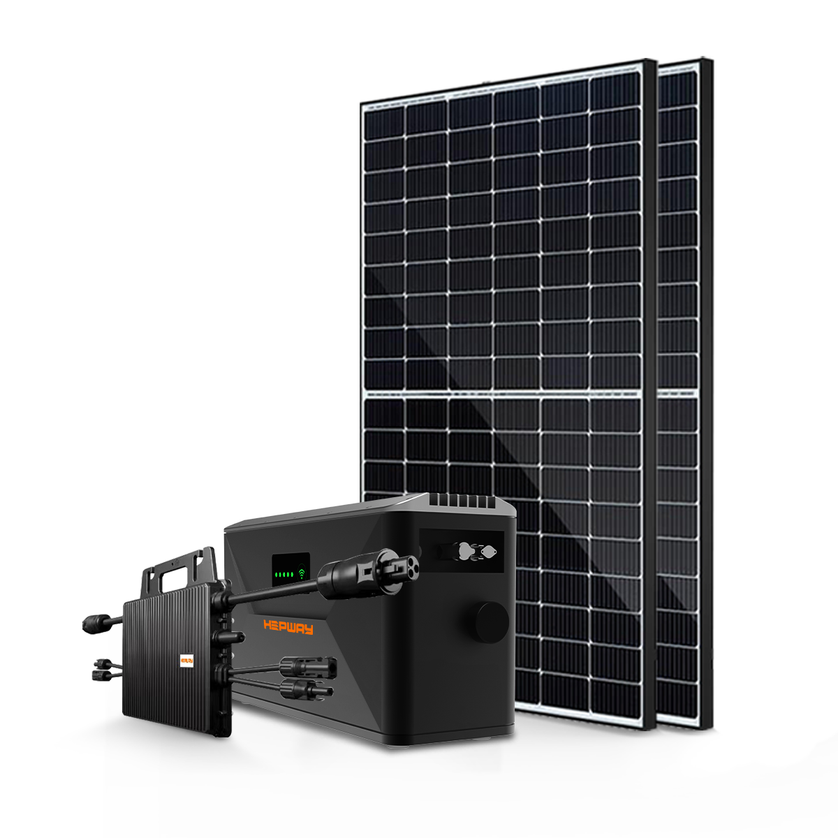 HEPWAY Balcony Solar Storage System w/ SF100