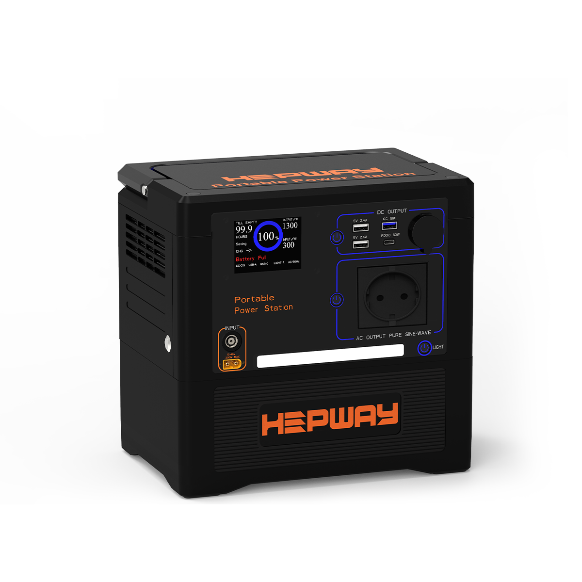 HEPWAY Euler P1300 1300W Portable Power Station
