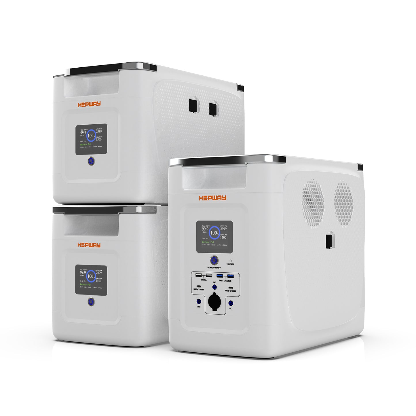 Centrale électrique portable HEPWAY Alpha2000 2000W (extension de support)