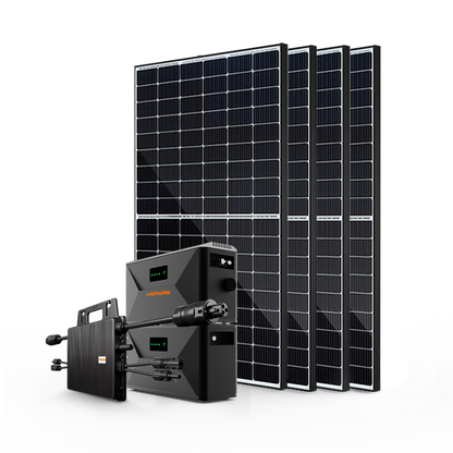 HEPWAY Balcony Solar Storage System w/ SF100D-E & SF100X Batteries