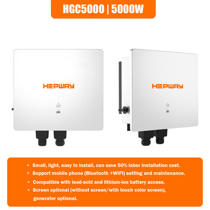 HEPWAY HGC5000 5000W Hybrid Inverter